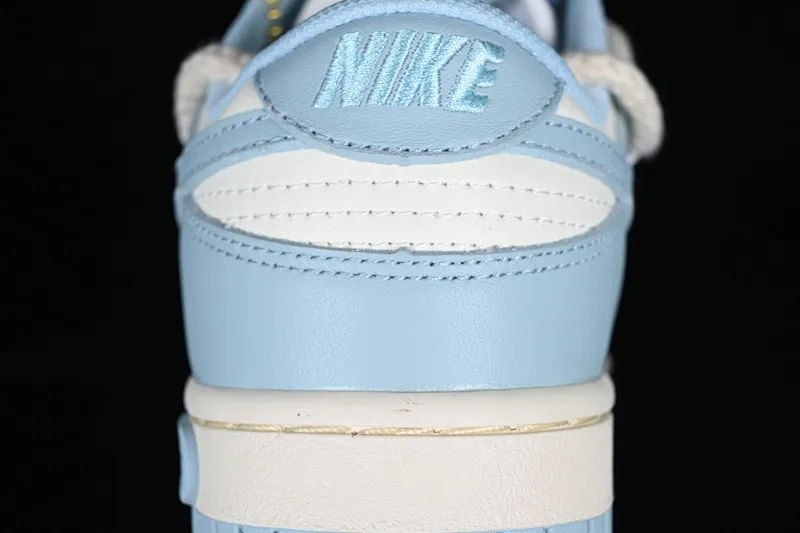 All Categories Nk SB Dunk Series Nk SB Dunk Low Low-top sneakers Gift box version Nk Dunk Low Milk Blue Customized version of deconstructed strap casual sneakers DD1503-123